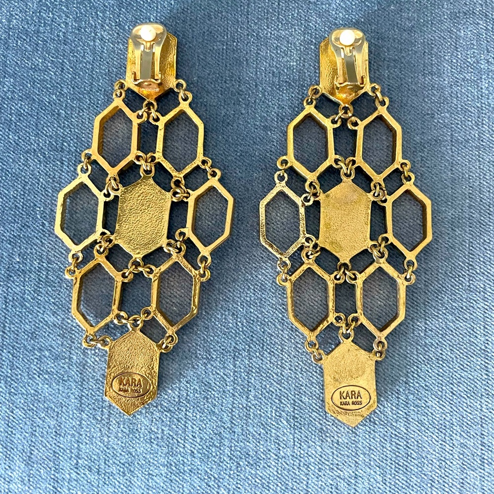 KARA ROSS EARRINGS - Picture 3 of 3
